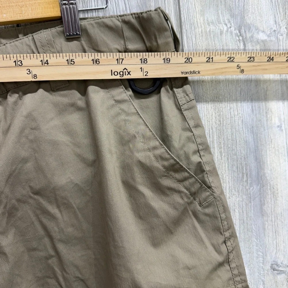 BC Clothing Mens Cargo Pants XL x 30 Khaki Tan Stretch Hiking Work Trousers